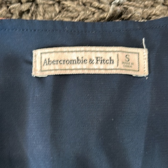 Abercrombie & Fitch floral spring dress women’s size small - Picture 11 of 13